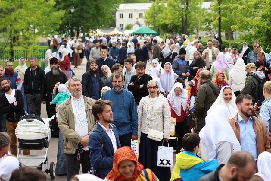 Участники Рогожского торжества в 2016 году