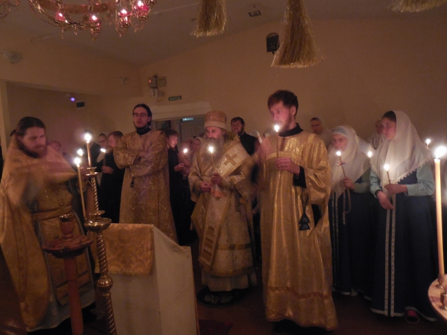 Праздничное богослужение в Храме святителя Николы Чудотворца Казанско-Вятской епархии РПсЦ 