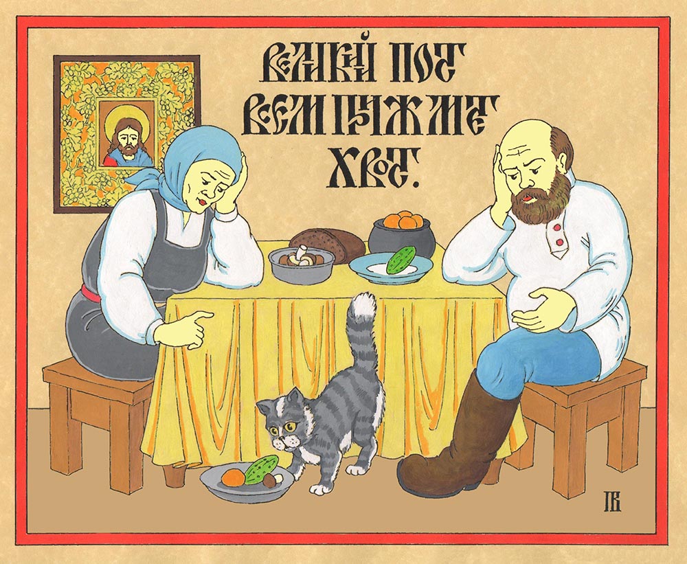 Лубок работы Павла Варунина